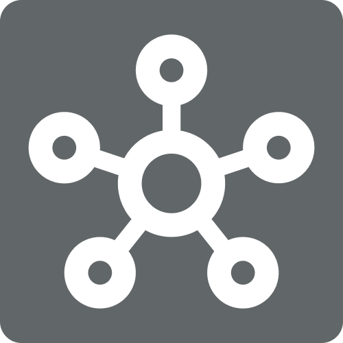 Network partner in grey colour